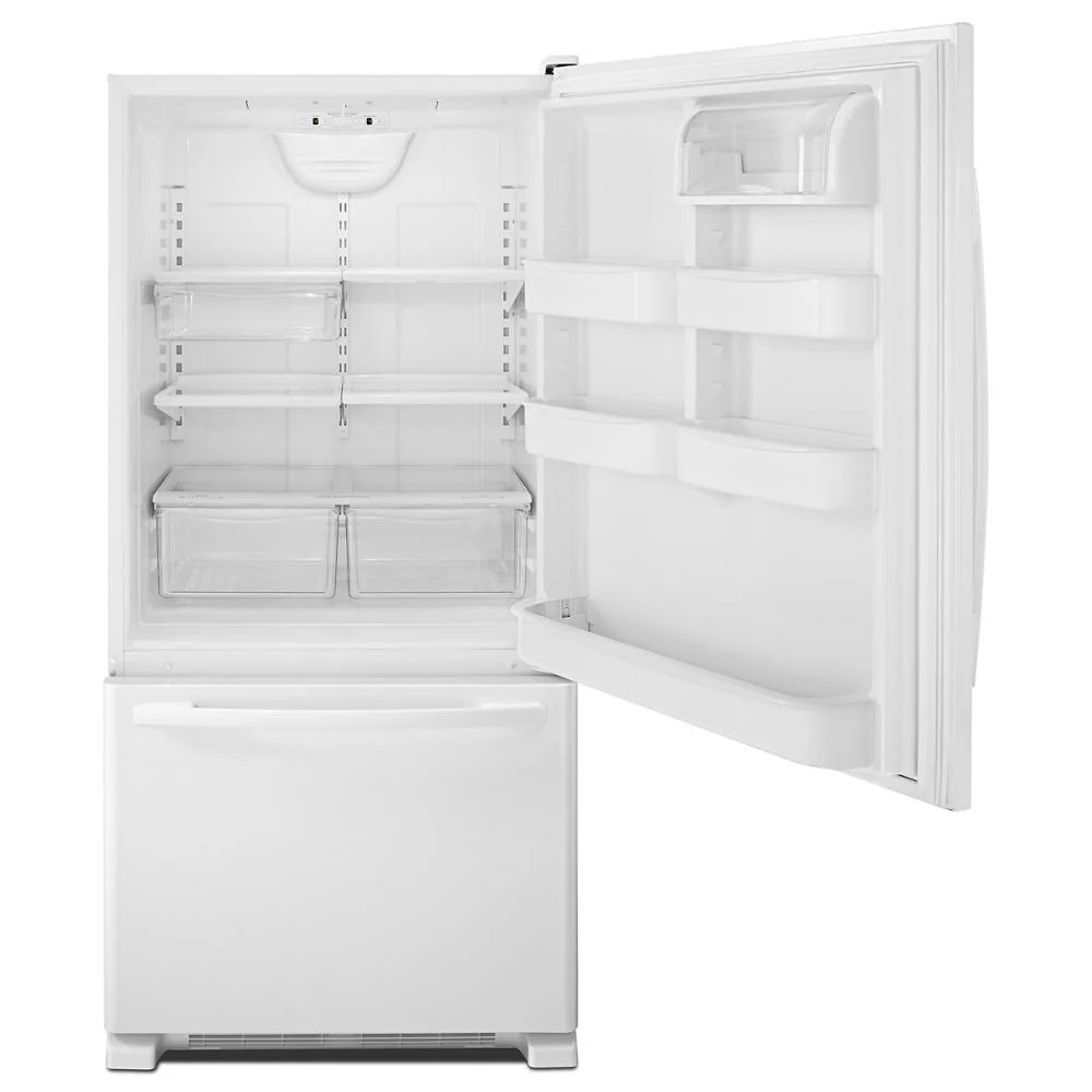 Amana ABB2224BRW 33-inch Wide Bottom-Freezer Refrigerator with EasyFreezer™ Pull-Out Drawer - 22 cu. ft. Capacity - Image 4