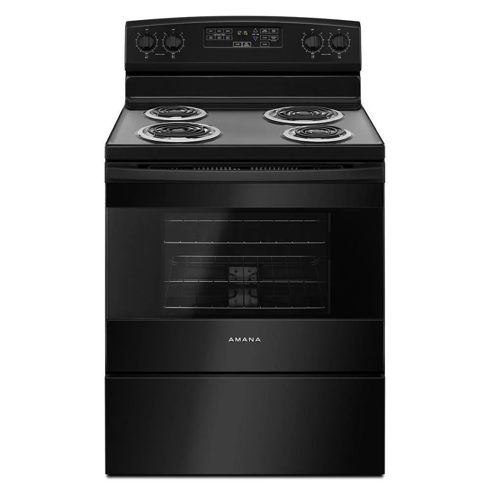 Amana ACR4503SFB 30-inch Amana® Electric Range with Self-Clean Option