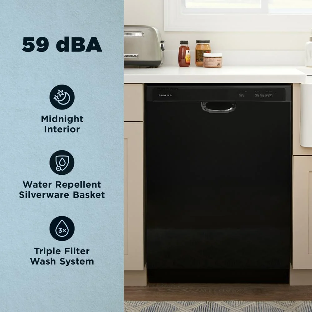 ADFS2524RB Amana® Dishwasher with Midnight Interior - Image 12