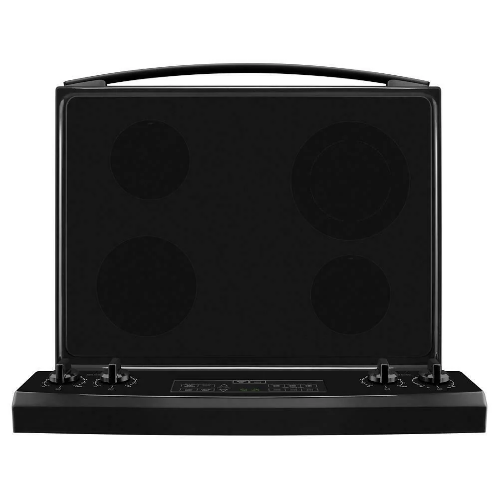 Amana AER6303MFB 30-inch Amana® Electric Range with Extra-Large Oven Window - Image 5