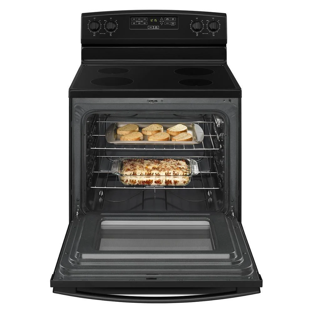 Amana AER6303MFB 30-inch Amana® Electric Range with Extra-Large Oven Window - Image 8