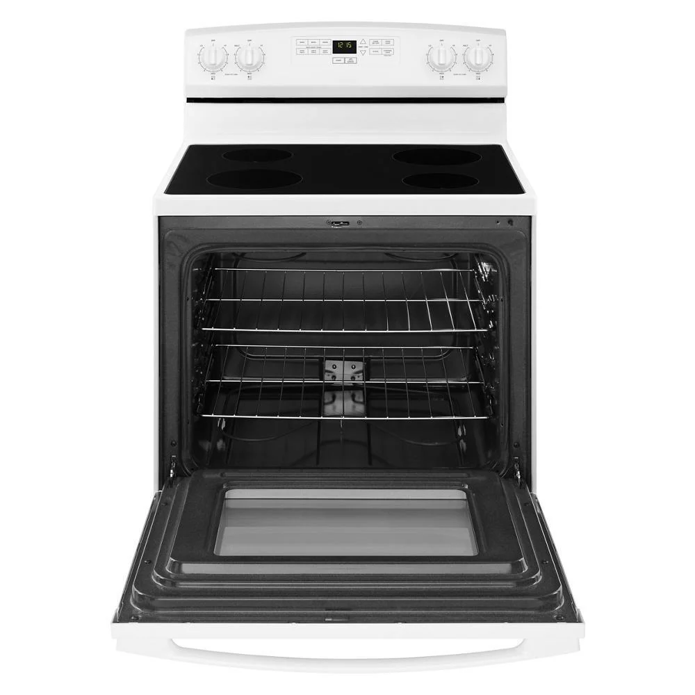 Amana AER6303MFW 30-inch Amana® Electric Range with Extra-Large Oven Window - Image 4