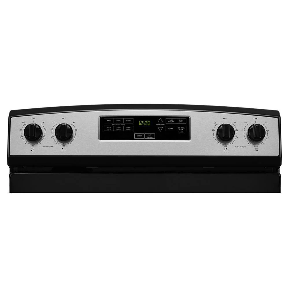 Amana AER6303MMS 30-inch Amana® Electric Range with Extra-Large Oven Window - Image 8