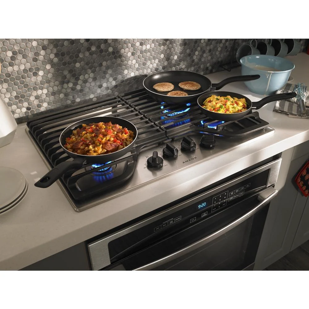 Amana AGC6540KFS 30-inch Gas Cooktop with 4 Burners - Image 5