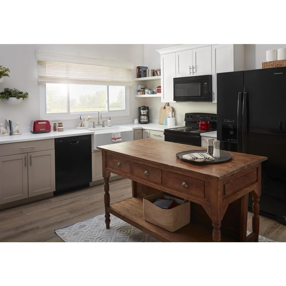 Amana AMV2307PFB 1.6 Cu. Ft. Over-the-Range Microwave with Add 0:30 Seconds - Black - Image 9