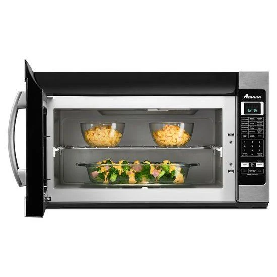 Amana AMV6502REW 2.0 Cu. Ft. Over-the-Range Microwave with Sensor Cooking - white - Image 3