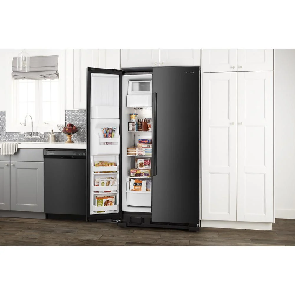Amana ASI2175GRB 33-inch Side-by-Side Refrigerator with Dual Pad External Ice and Water Dispenser - Image 3