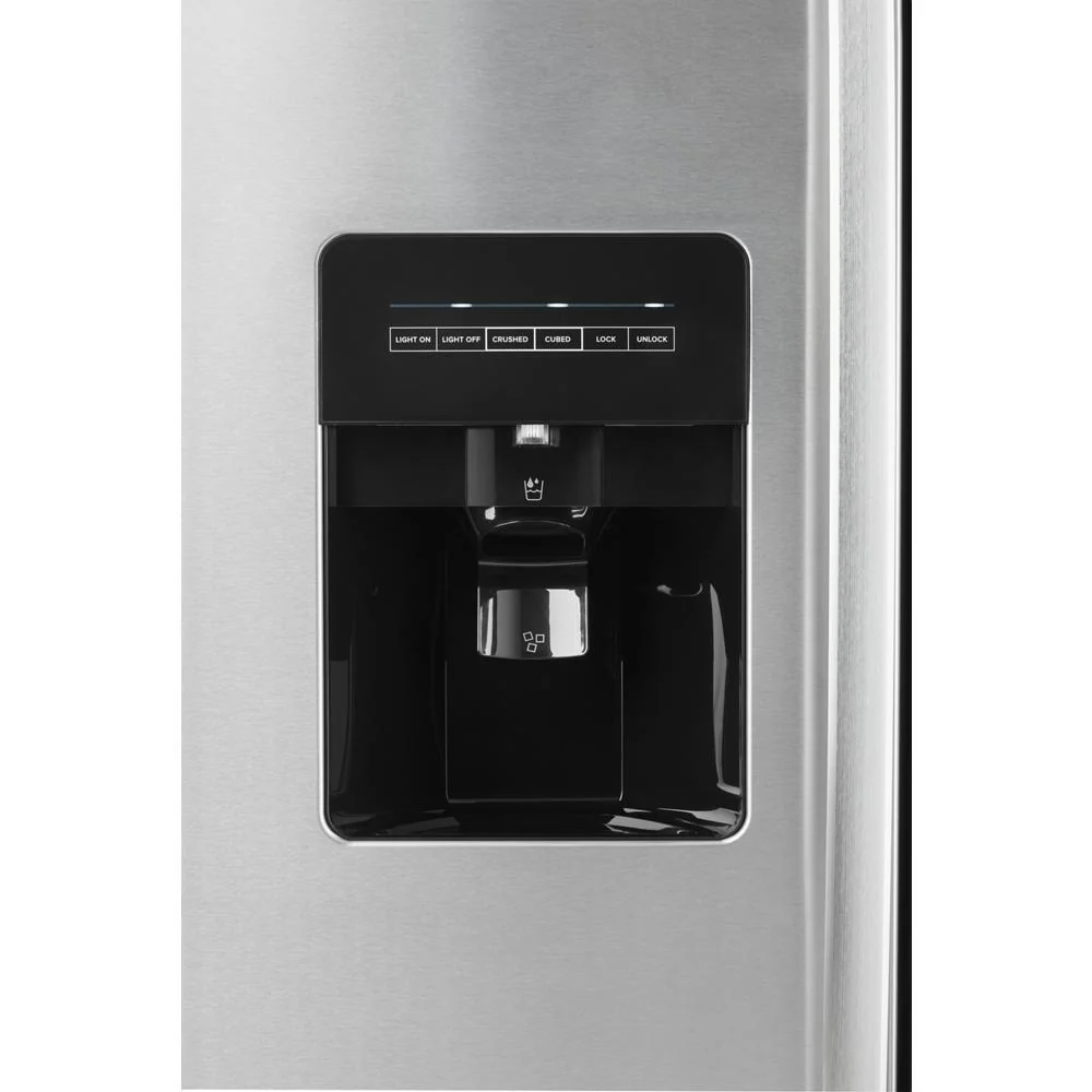 Amana ASI2175GRS 33-inch Side-by-Side Refrigerator with Dual Pad External Ice and Water Dispenser - Image 3