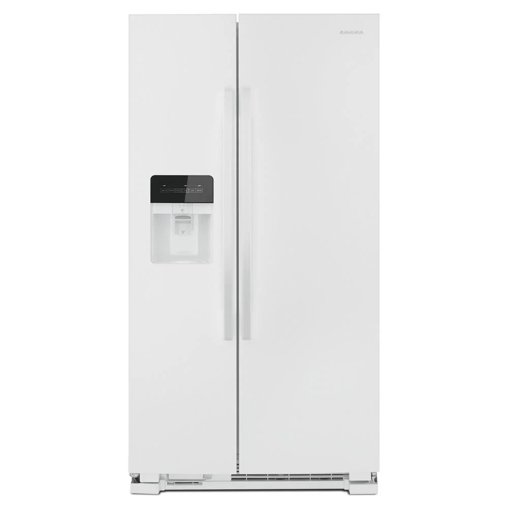 Amana ASI2175GRW 33-inch Side-by-Side Refrigerator with Dual Pad External Ice and Water Dispenser