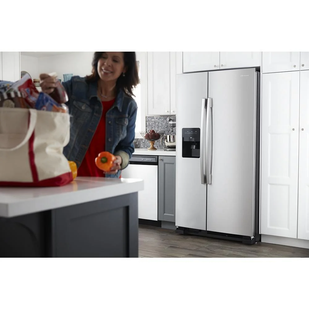 Amana ASI2575GRS 36-inch Wide Side-by-Side Refrigerator with Dual Pad External Ice and Water Dispenser - 25 Cu. Ft. - Image 10