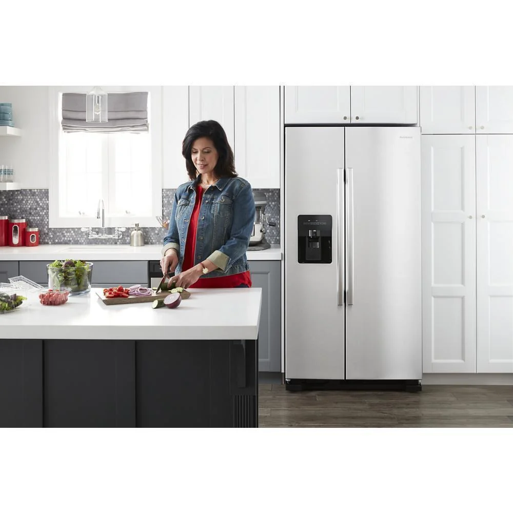 Amana ASI2575GRS 36-inch Wide Side-by-Side Refrigerator with Dual Pad External Ice and Water Dispenser - 25 Cu. Ft. - Image 13