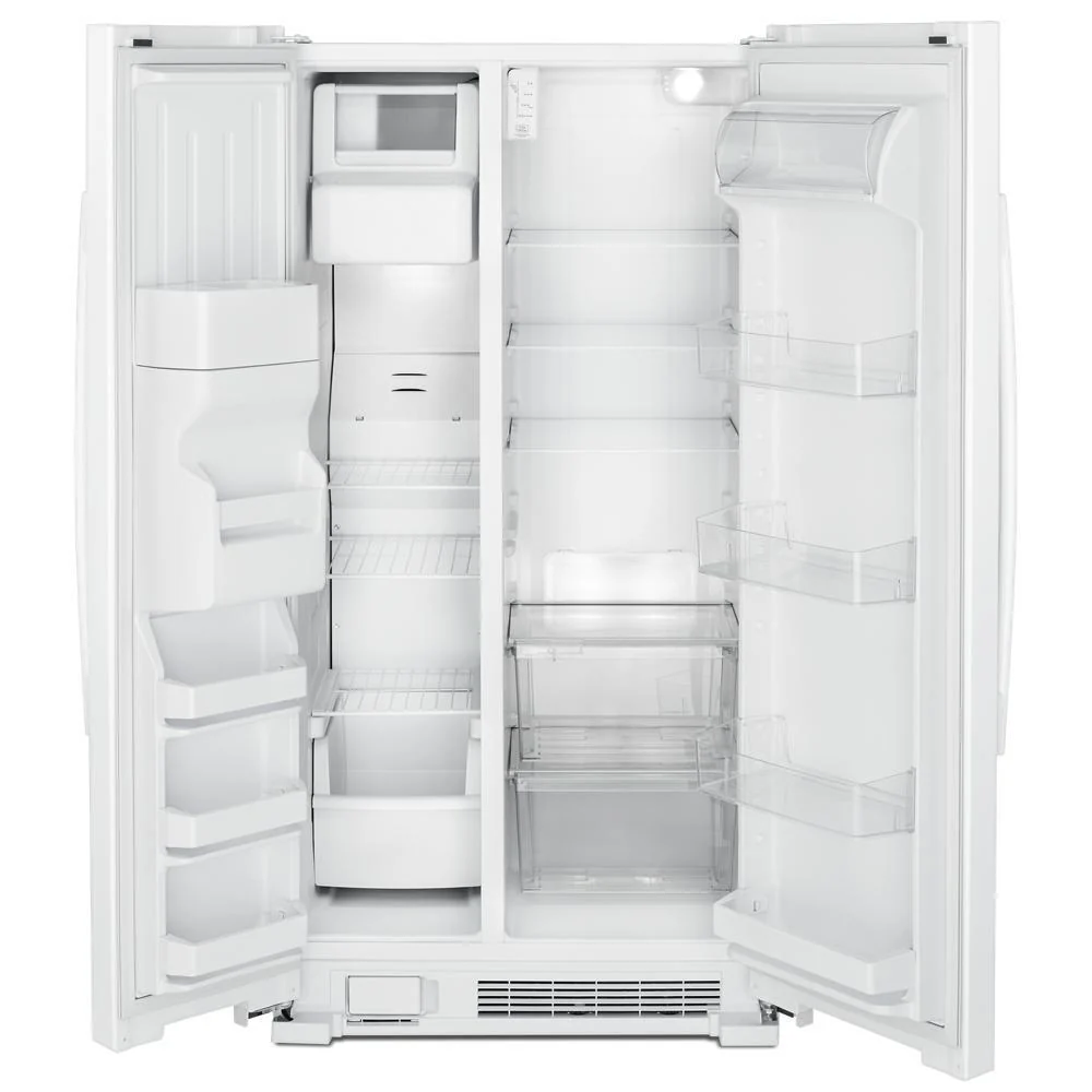 Amana ASI2575GRW 36-inch Wide Side-by-Side Refrigerator with Dual Pad External Ice and Water Dispenser - 25 Cu. Ft. - Image 3