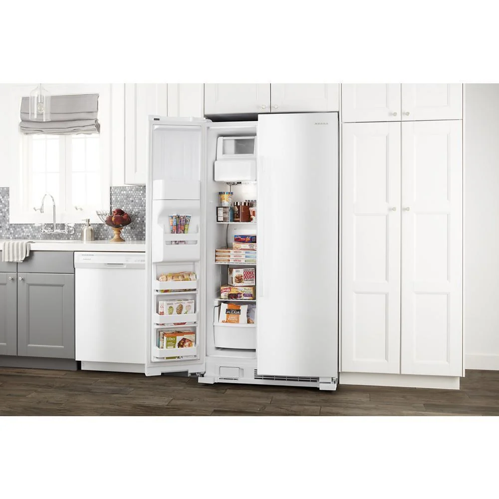 Amana ASI2575GRW 36-inch Wide Side-by-Side Refrigerator with Dual Pad External Ice and Water Dispenser - 25 Cu. Ft. - Image 5