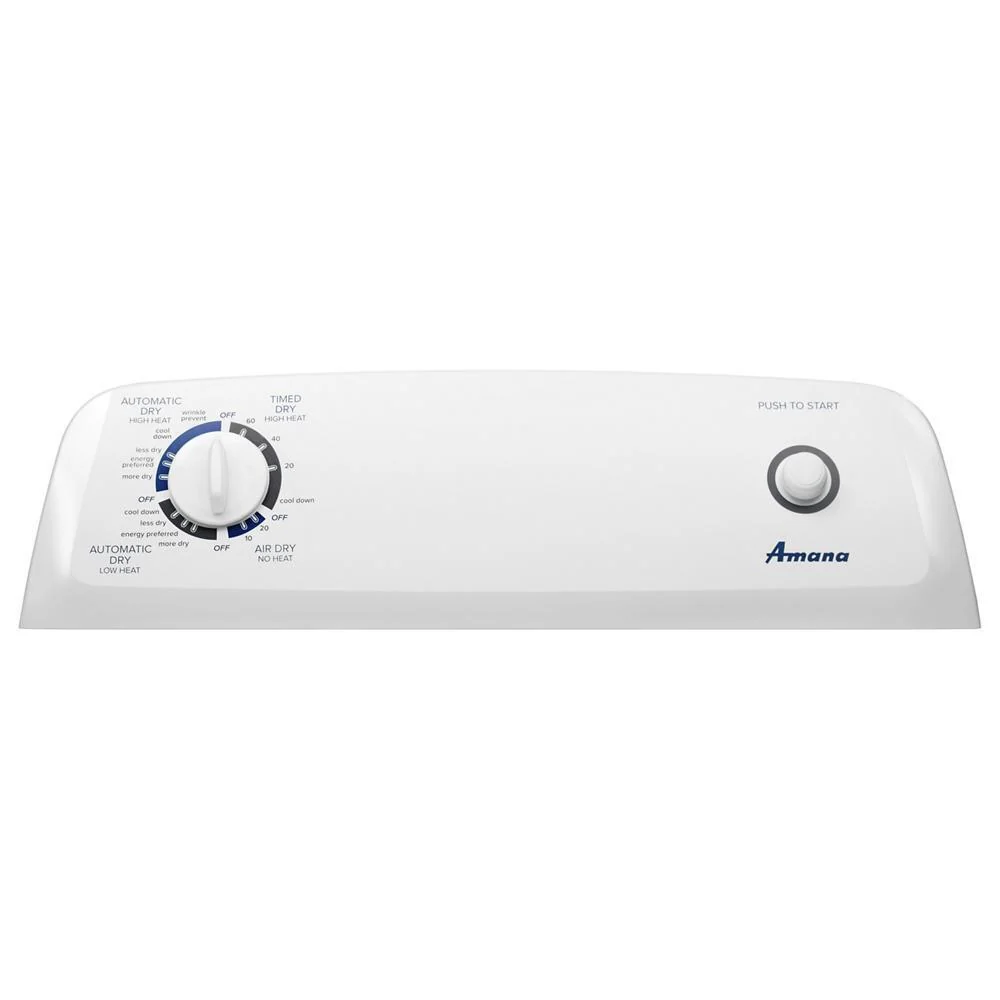 Amana NGD4655EW 6.5 cu. ft. Gas Dryer with Wrinkle Prevent Option - Image 7