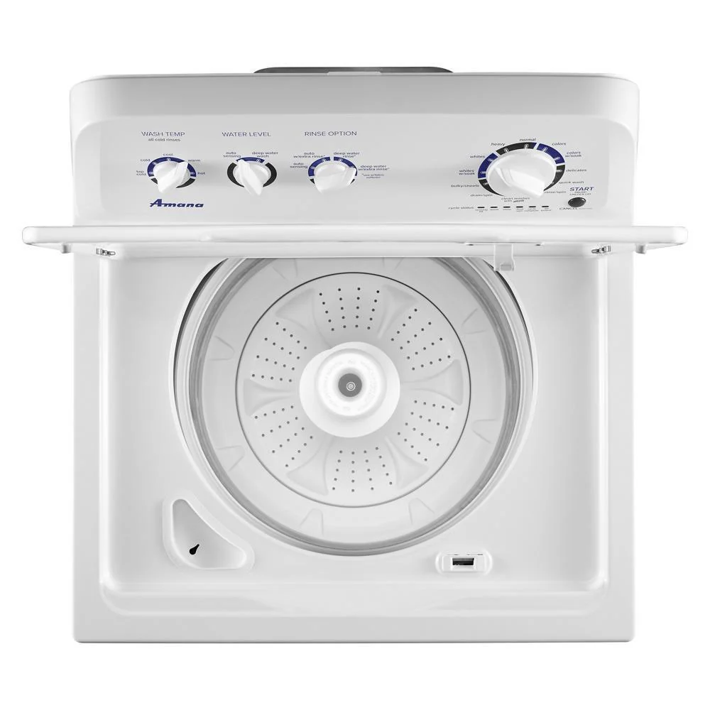 Amana NTW4519JW 3.8 cu. ft. Large Capacity Top Load Washer with High-Efficiency Agitator - Image 7