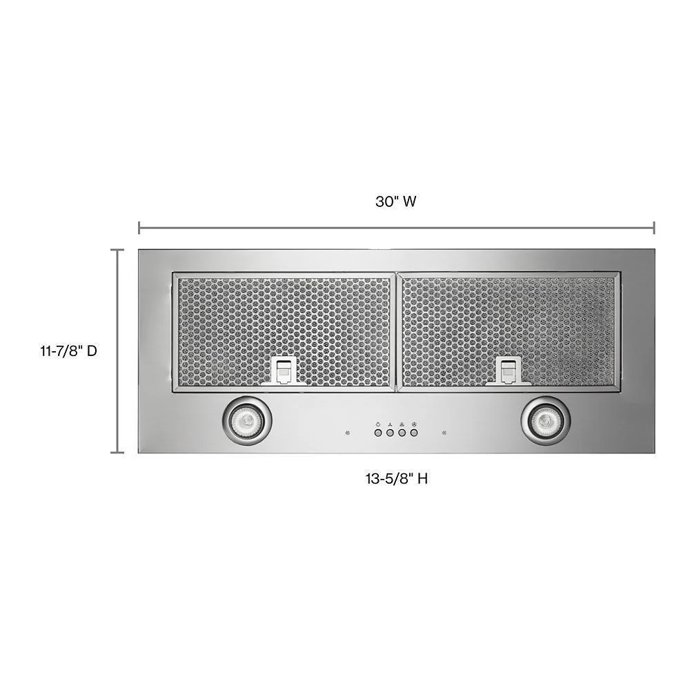 30" 400 CFM Motor Class Custom Hood Liner - Image 3