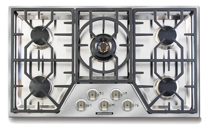 American Range ARDCT365 Vitesse 36 Inch 5-Burner Cooktop