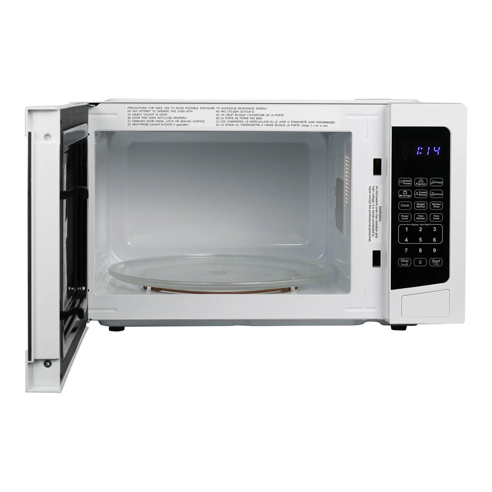 MT115V0W Avanti Microwave Oven, 1.1 cu. ft. Capacity - White - Image 14
