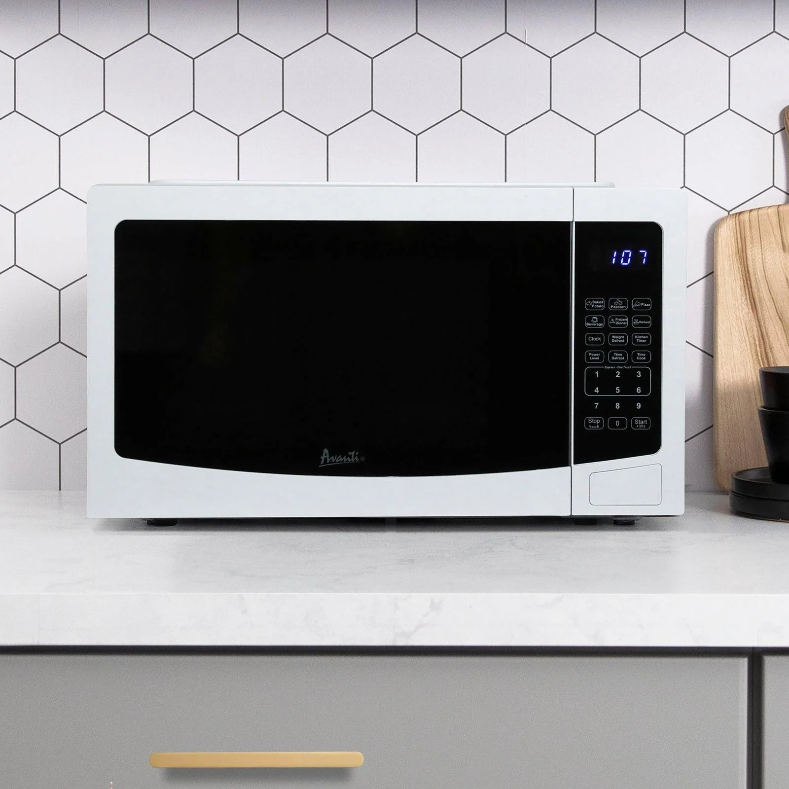 MT115V1B Avanti Microwave Oven, 1.1 cu. ft. Capacity - Black - Image 30