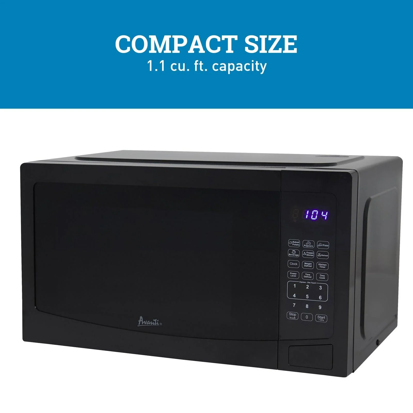 MT115V3S Avanti Microwave Oven, 1.1 cu. ft. Capacity - Stainless Steel - Image 31