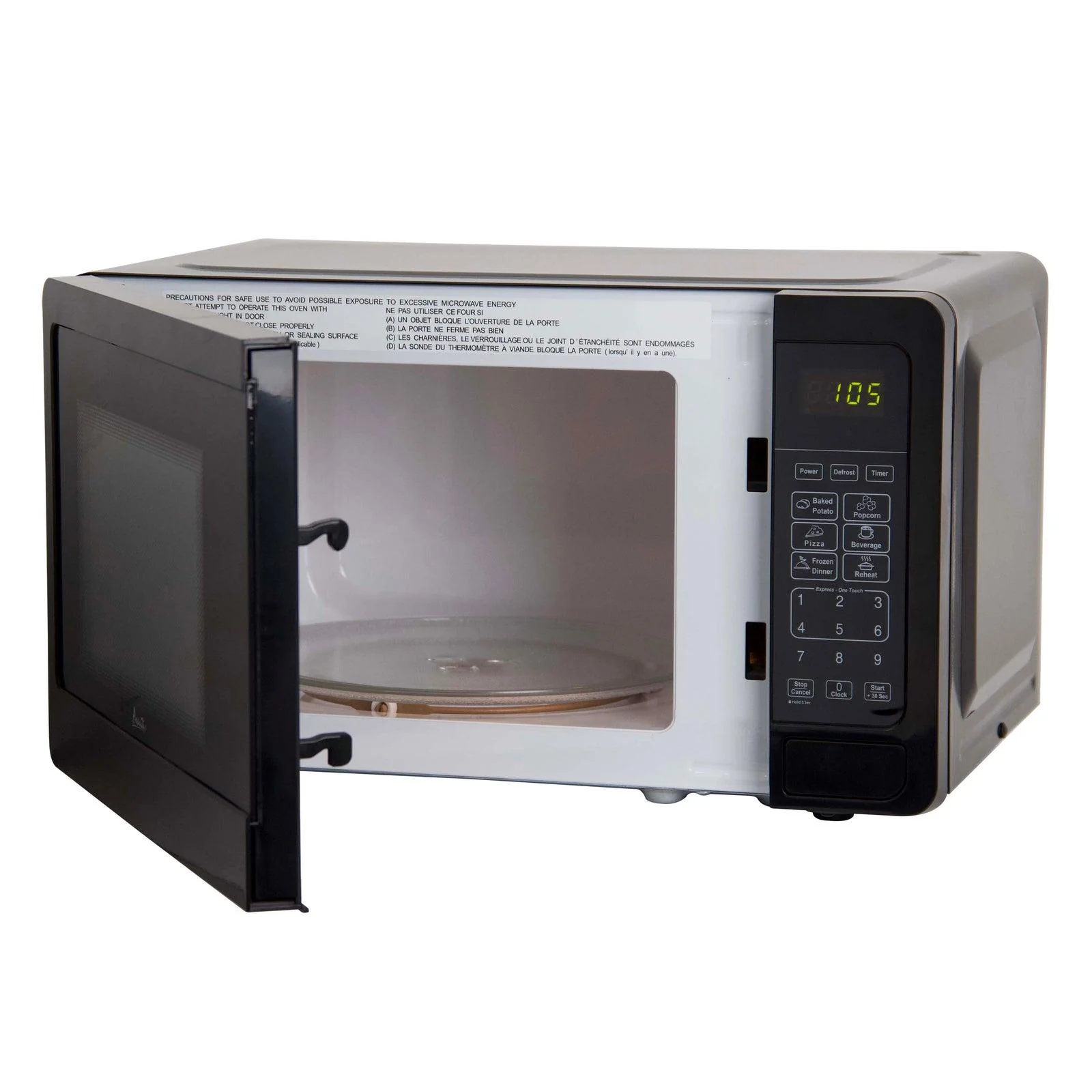 MT7V3S Avanti Countertop Microwave Oven, 0.7 cu. ft. - Stainless Steel - Image 16