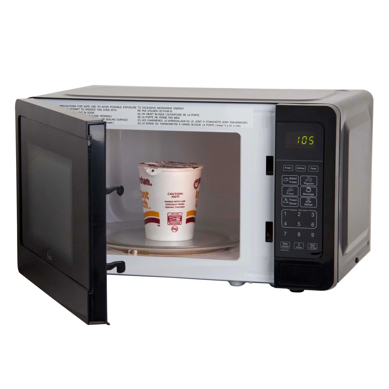 MT7V3S Avanti Countertop Microwave Oven, 0.7 cu. ft. - Stainless Steel - Image 18
