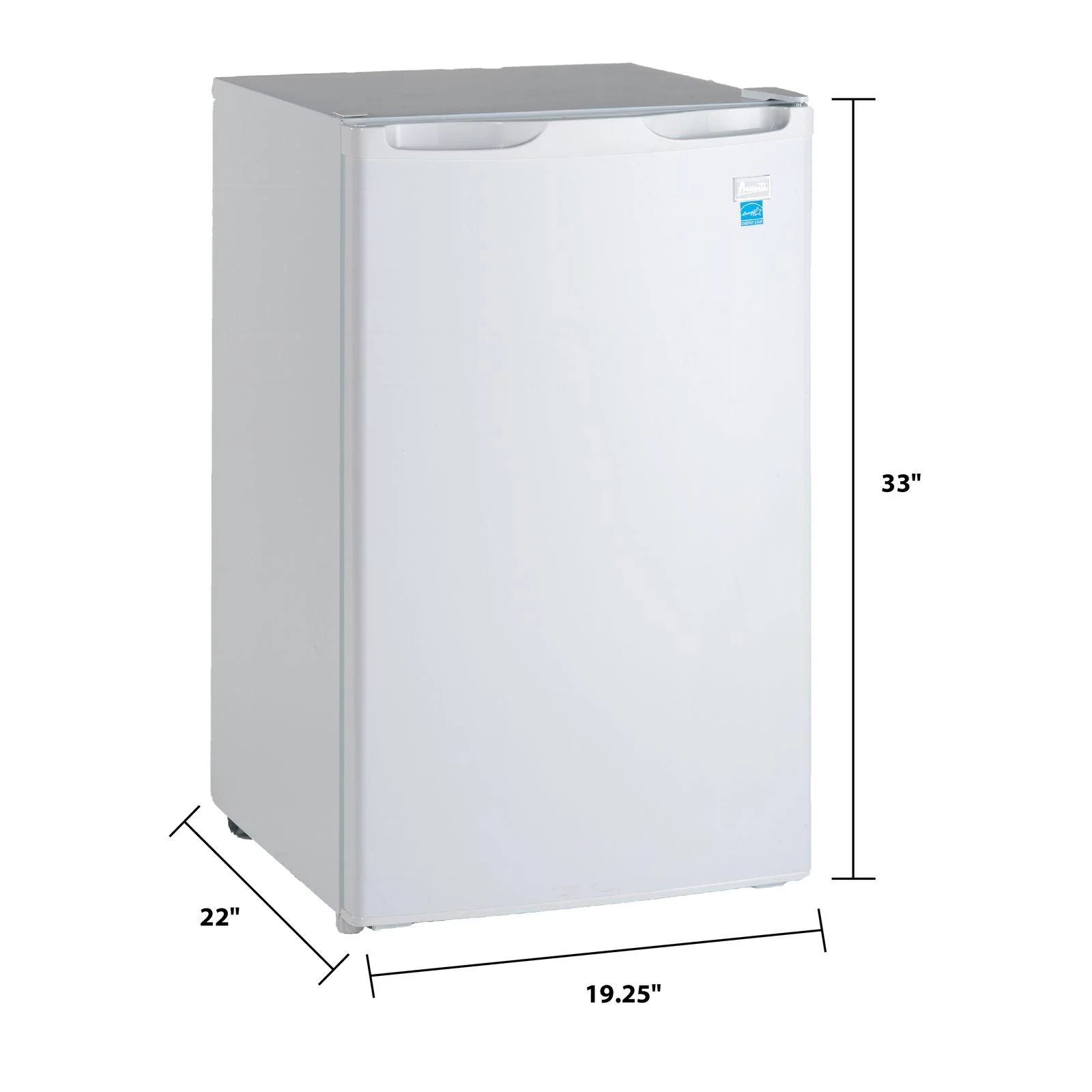 RM4436SS Avanti 4.4 cu. ft. Compact Refrigerator - Stainless Steel - Image 8