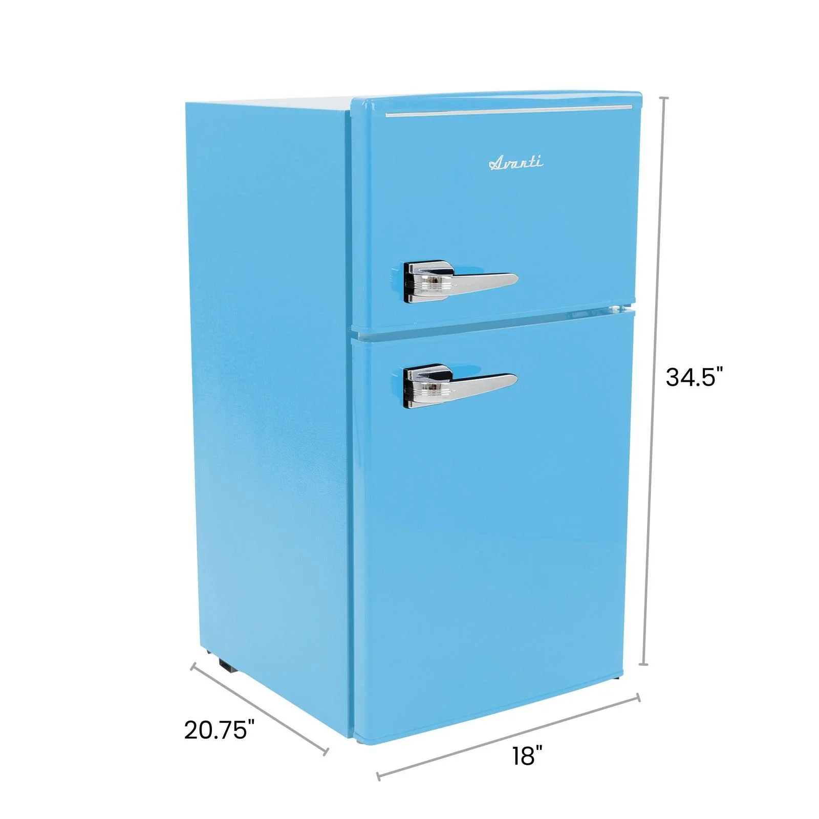 RMRT30X5RIS Avanti 3.0 Cu. Ft. Retro Compact Refrigerator - Red - Image 27