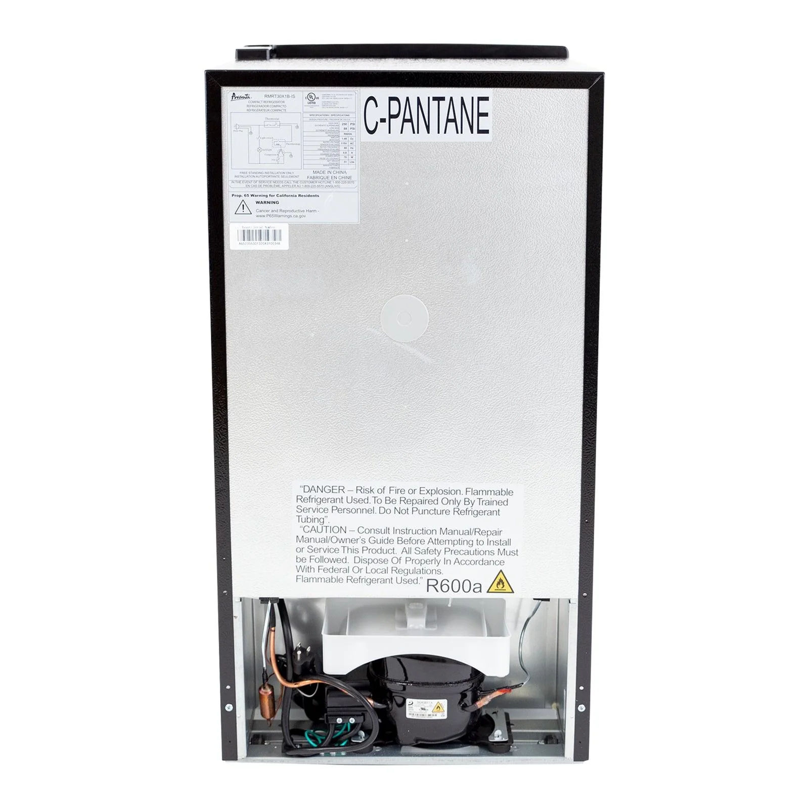 RMRT30X6BLIS Avanti 3.0 Cu. Ft. Retro Compact Refrigerator - Robin's Egg Blue - Image 14