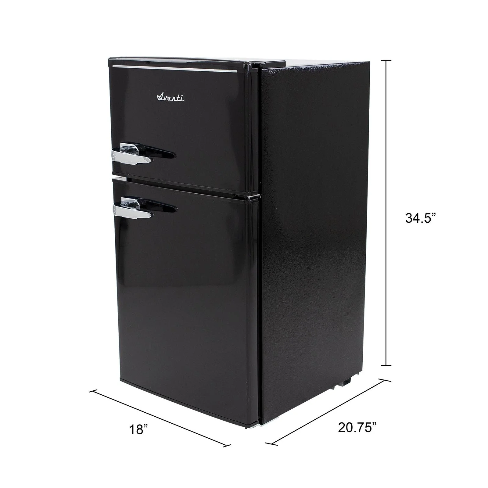 RMRT30X6BLIS Avanti 3.0 Cu. Ft. Retro Compact Refrigerator - Robin's Egg Blue - Image 8