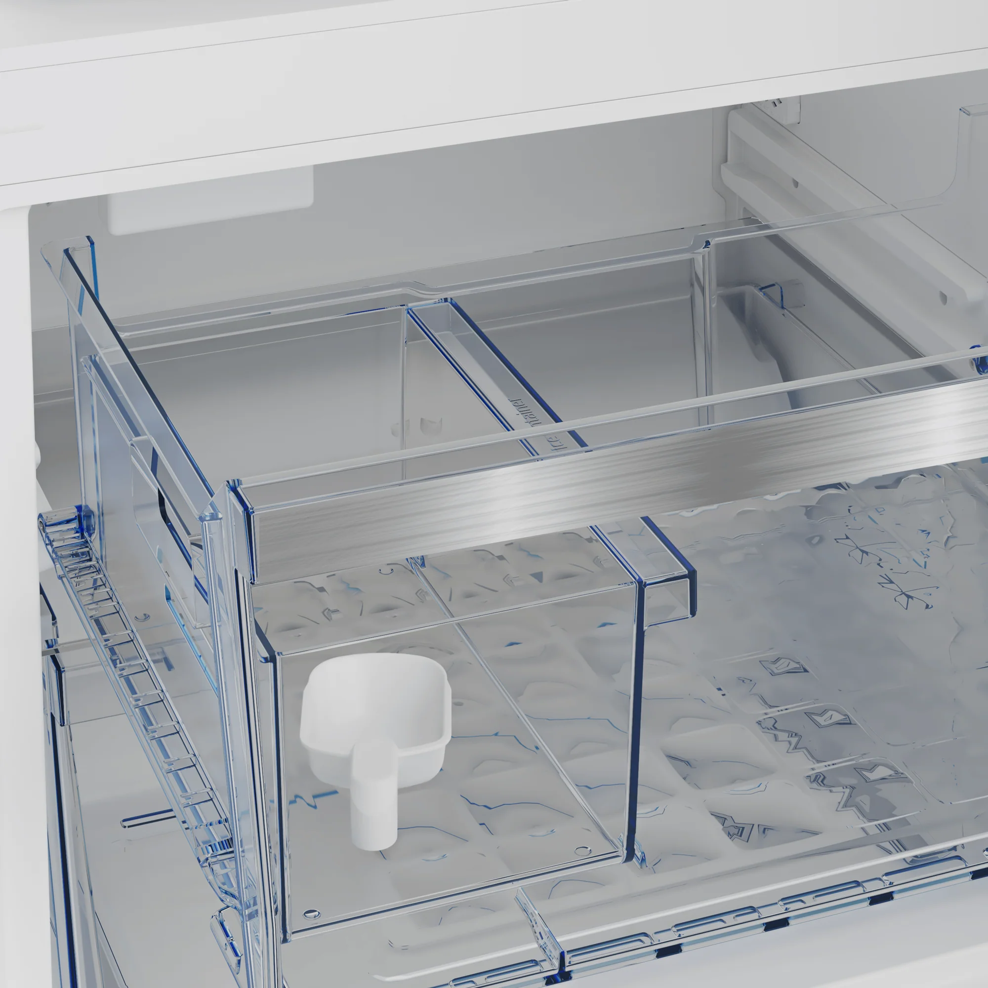 Beko BFBF30216SSIM 30" Bottom Freezer Refrigerator - Image 9
