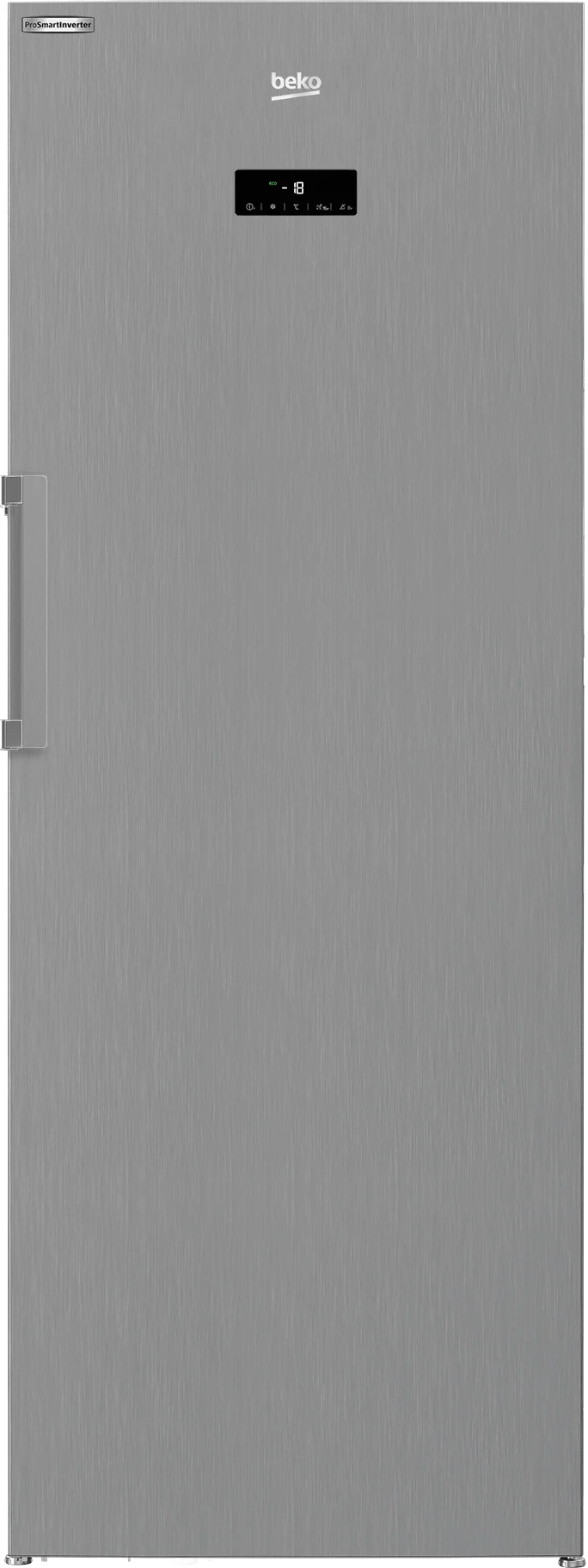 Beko BUFR2715SSIM 28" Manhattan Stainless Steel Upright Freezer with Auto Ice Maker