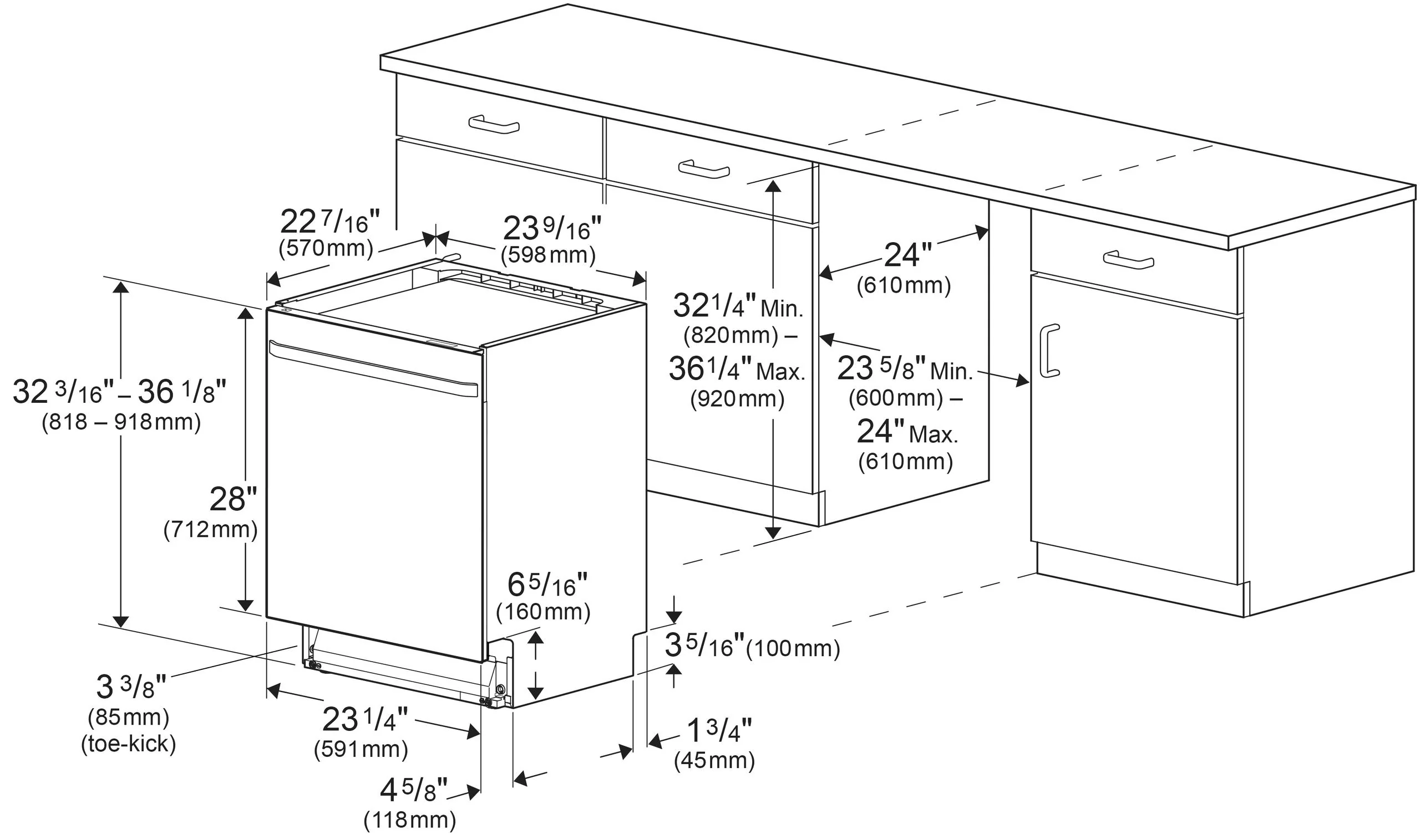 Beko DDN25402W Full Size Dishwasher with (14 place settings, 48.0 - Image 9
