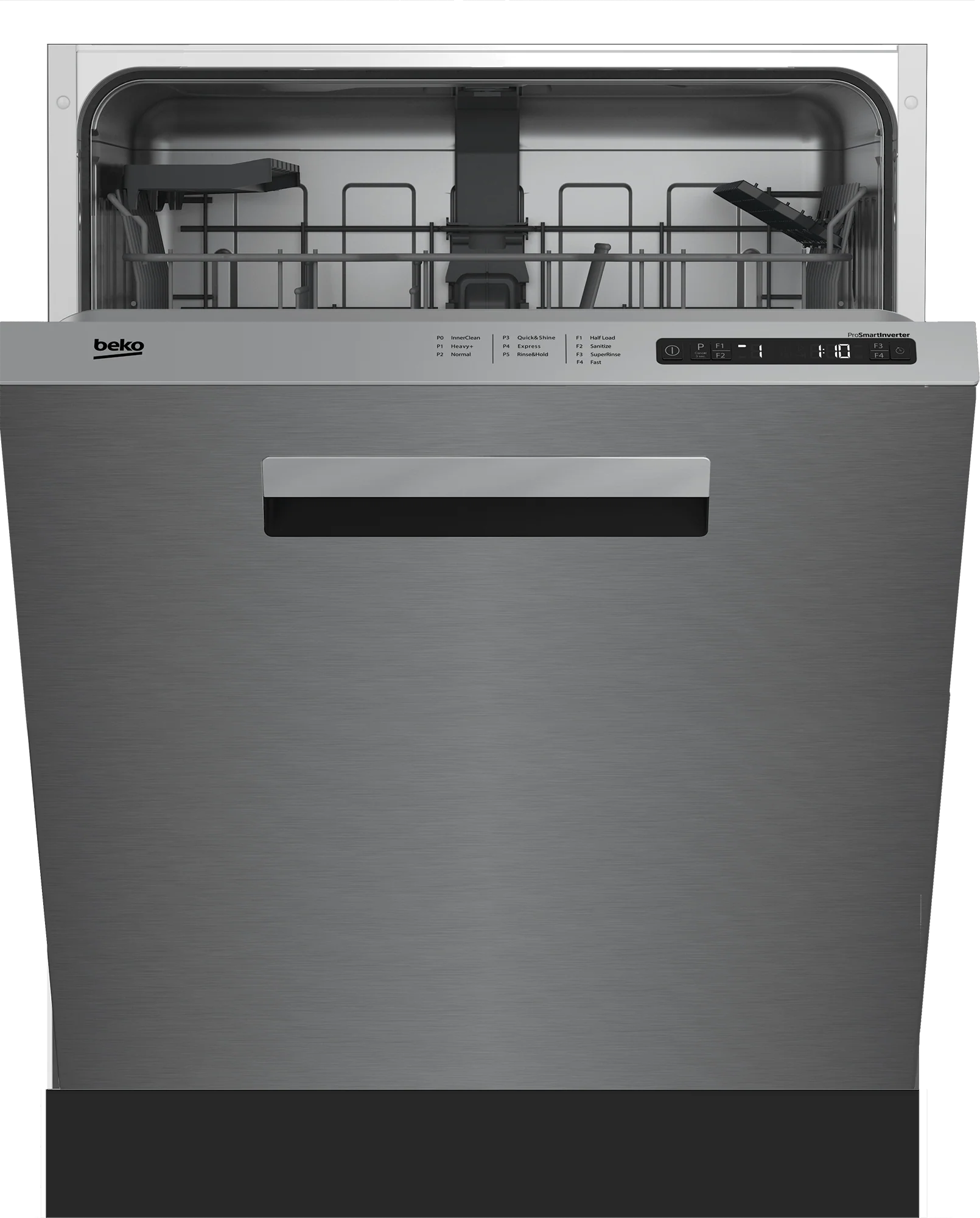Beko DDN25402X Full Size Dishwasher with (14 place settings, 48.0