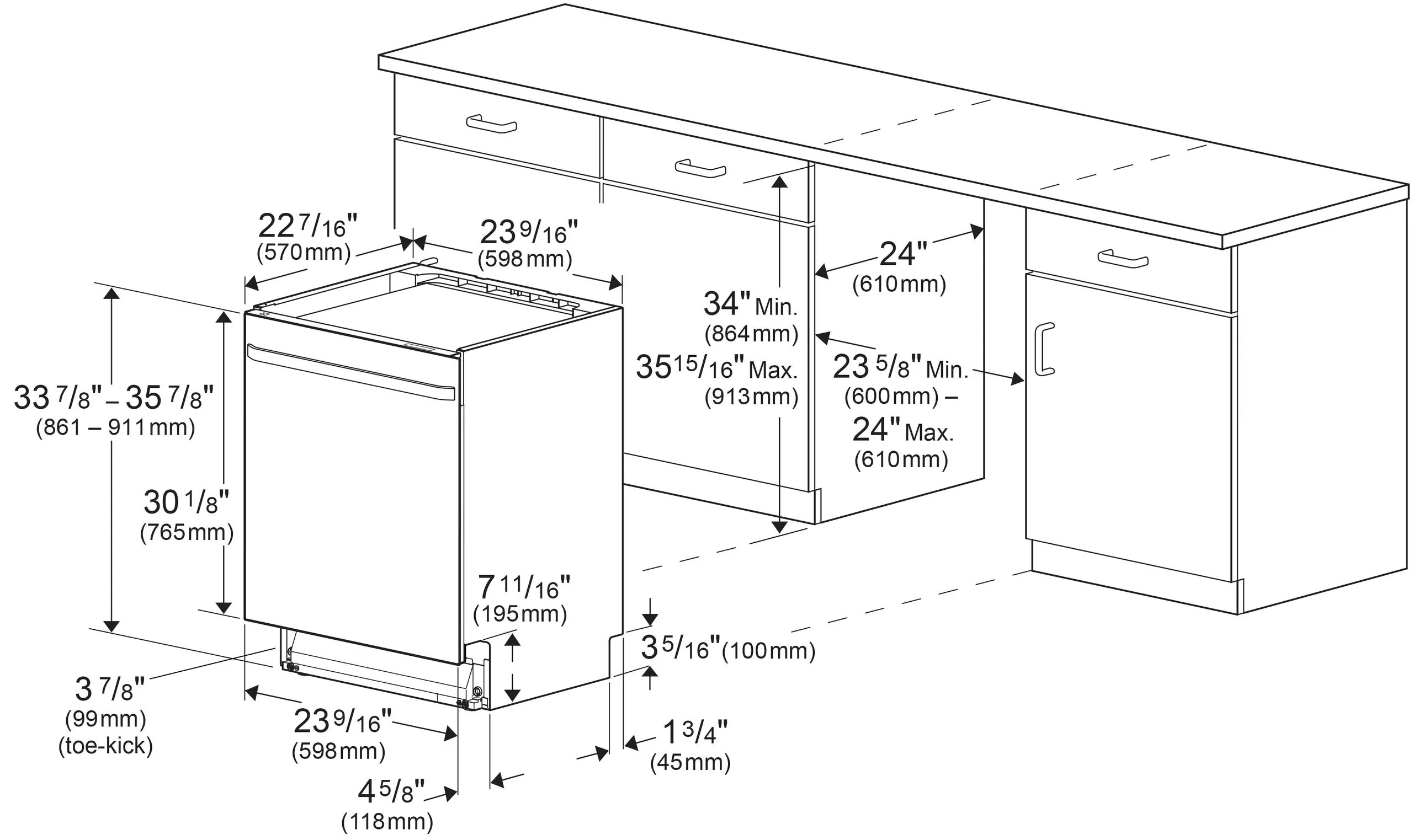 Beko DDT39434X Tall Tub Dishwasher with (16 place settings, 39.0 - Image 11