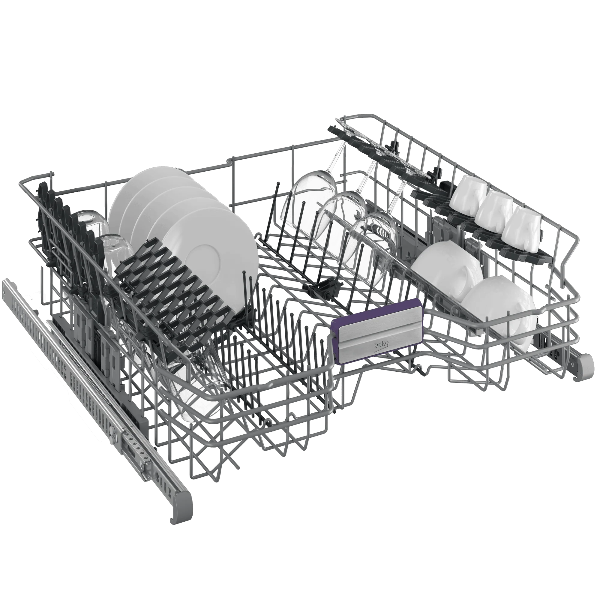 Beko DIT39434 Tall Tub Dishwasher with (16 place settings, 39.0 - Image 6