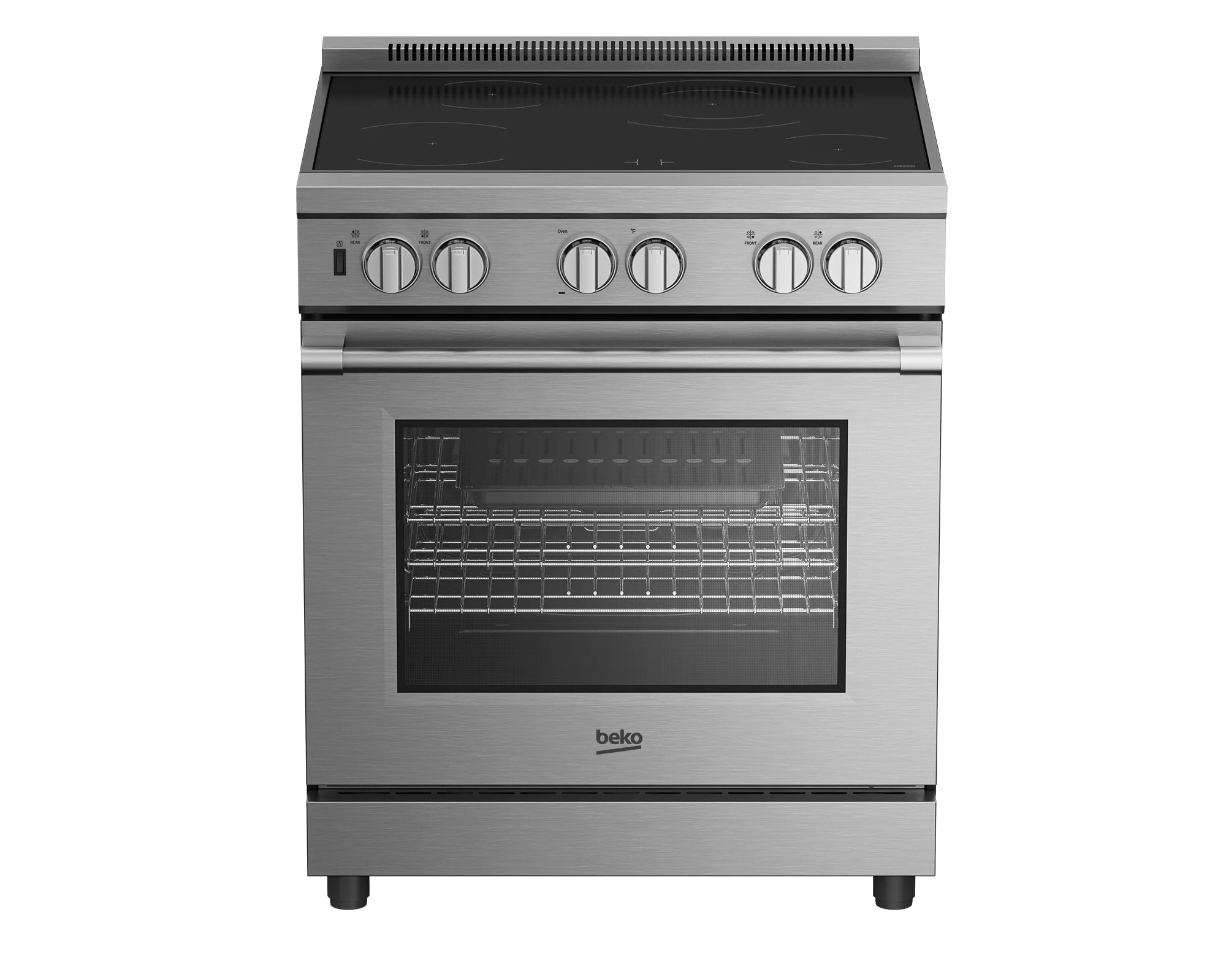 Beko PRIR34452SS 30" Stainless Steel Pro-Style Induction Range