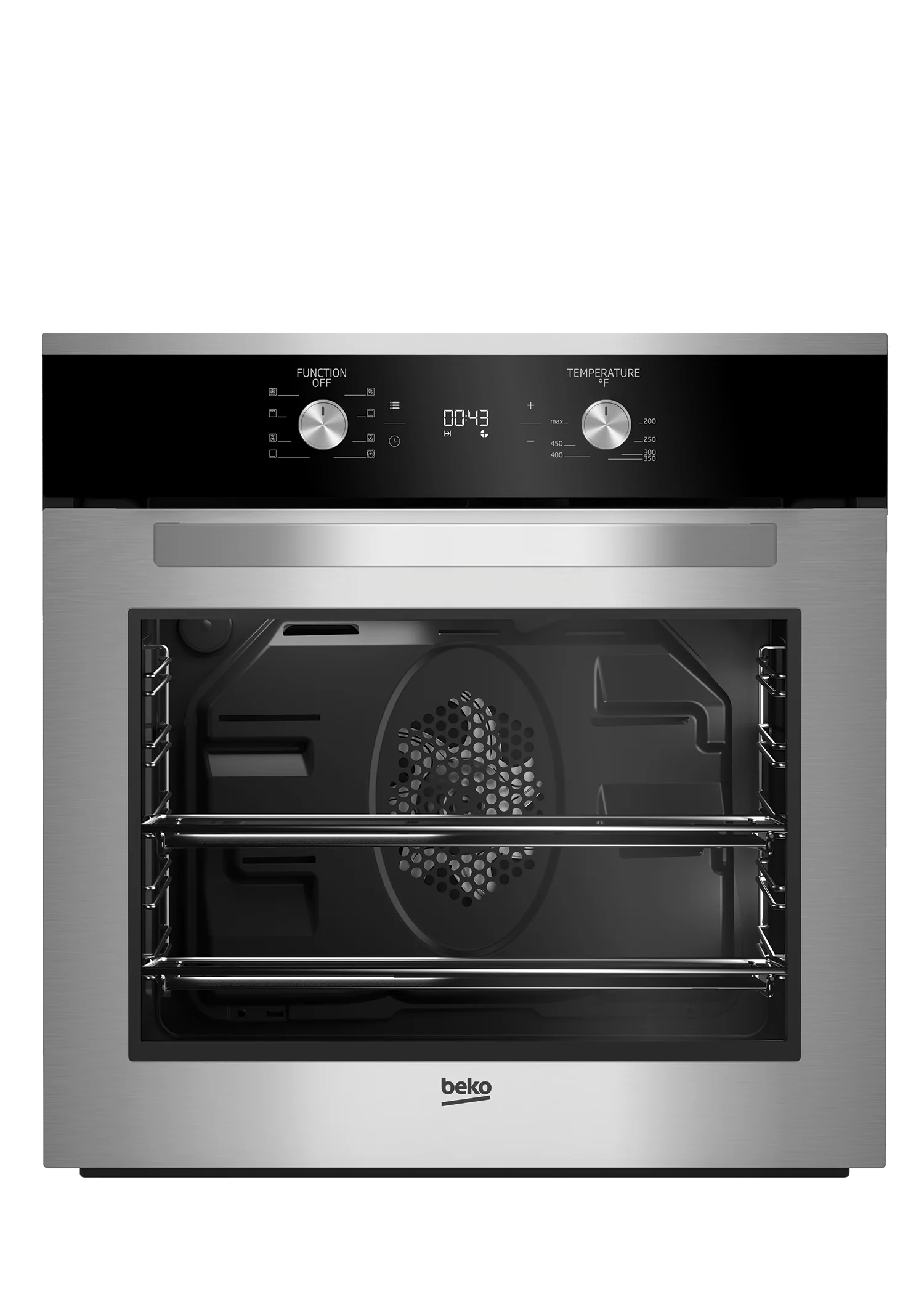 Beko WOS24102SS 24" Fingerprint-Free Stainless Steel Wall Oven