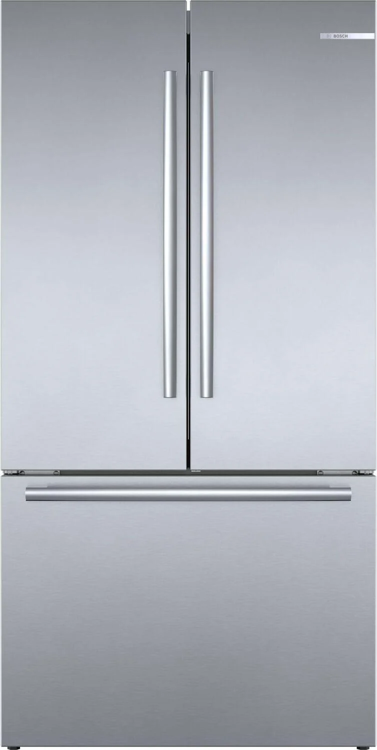 Bosch B36CT80SNS 800 Series, French Door Bottom freezer, multi door, 36'', Brushed steel (with anti-fingerprint)