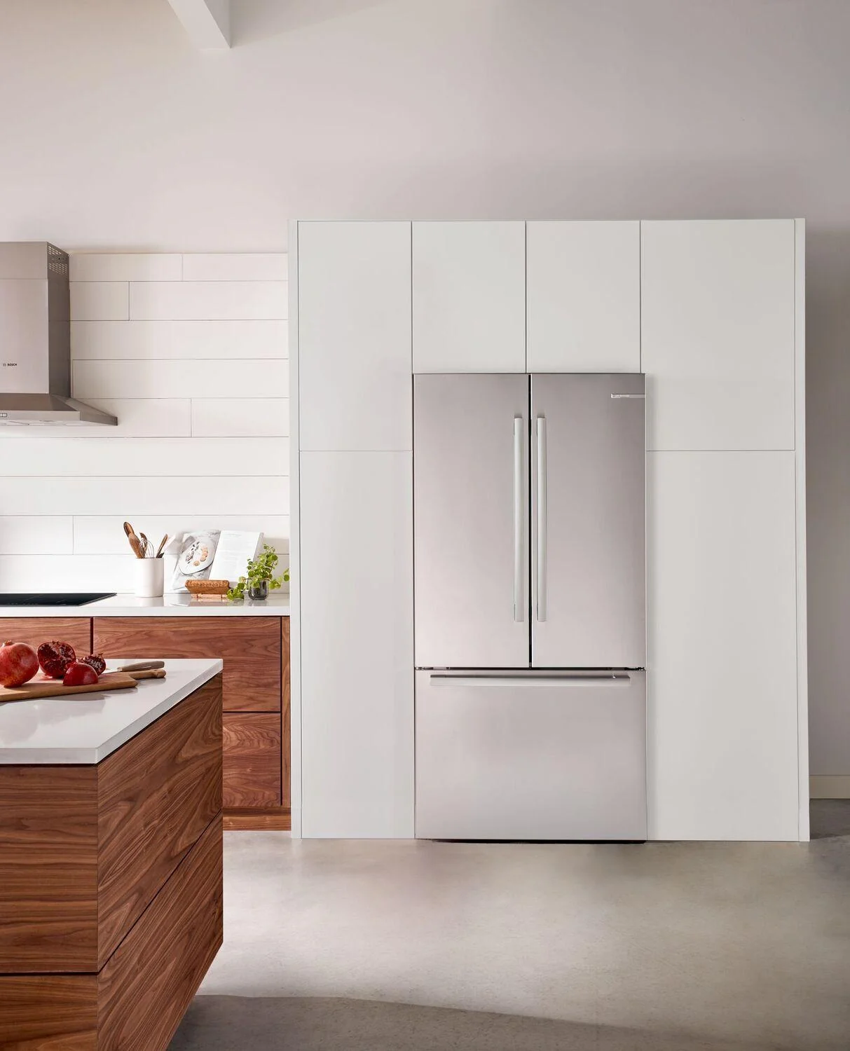 Bosch B36CT80SNS 800 Series, French Door Bottom freezer, multi door, 36'', Brushed steel (with anti-fingerprint) - Image 3