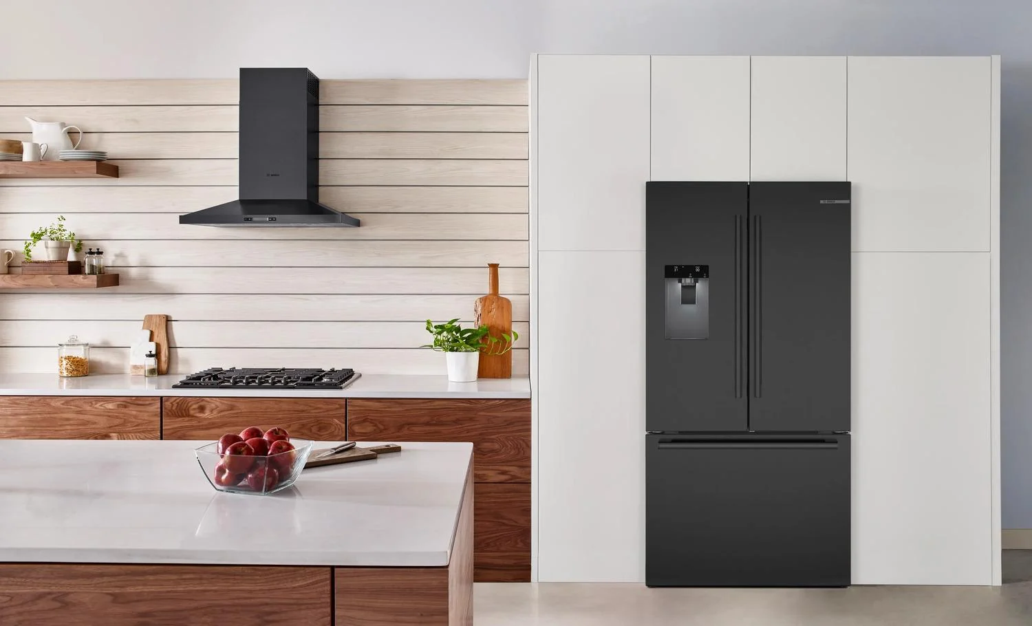 Bosch B36FD52SNB 500 Series, French Door Bottom freezer, multi door, 36'', Black inox-antifingerprint, Total No Frost - Image 19