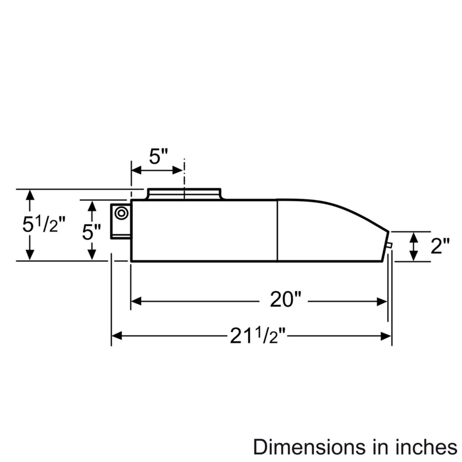 Bosch 300 Series, 30" Under-cabinet Hood, 280 CFM, Incandescent lights, Stnls - Image 9
