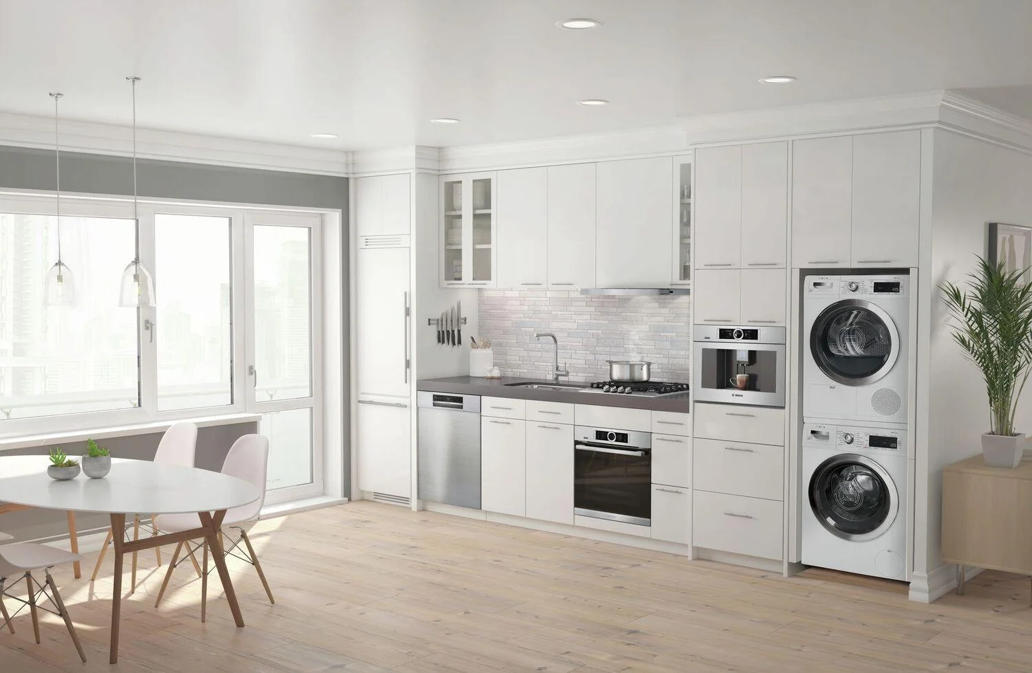 Bosch 500 Series, 24", Singe Wall Oven, Wifi Connectivity, Touch Control - Image 4