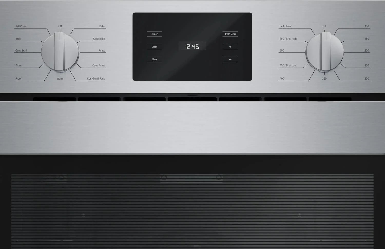 Bosch HBL5455RUC 500 Series, Built-in oven, 30'', Door Hinge: right, Stainless steel - Image 4