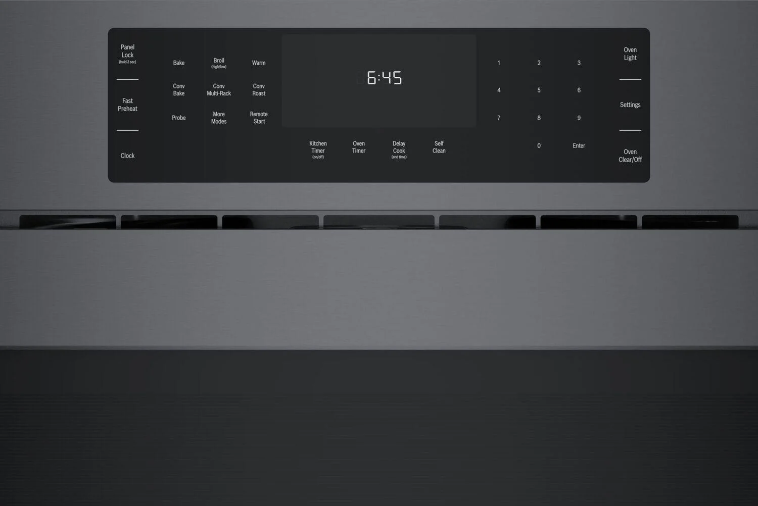 Bosch HBL8444LUC 800 Series Single Wall Oven 30" Left SideOpening Door, Black Stainless Steel - Image 4