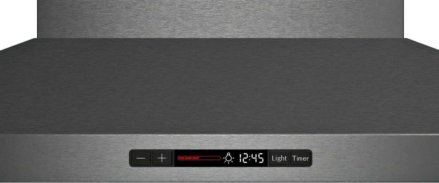 Bosch HCP86641UC 800 Series, wall-mounted cooker hood, 36'', Black stainless steel - Image 2