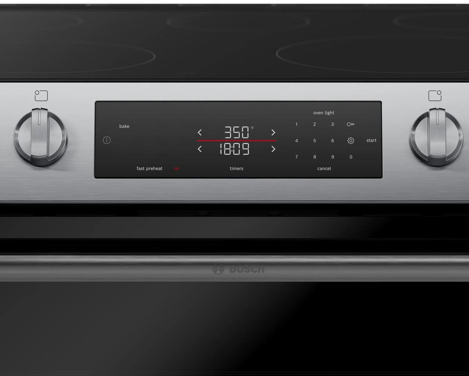 Bosch HEF1050MU 100 Series, Freestanding electric cooker, 30'', Stainless steel - Image 12