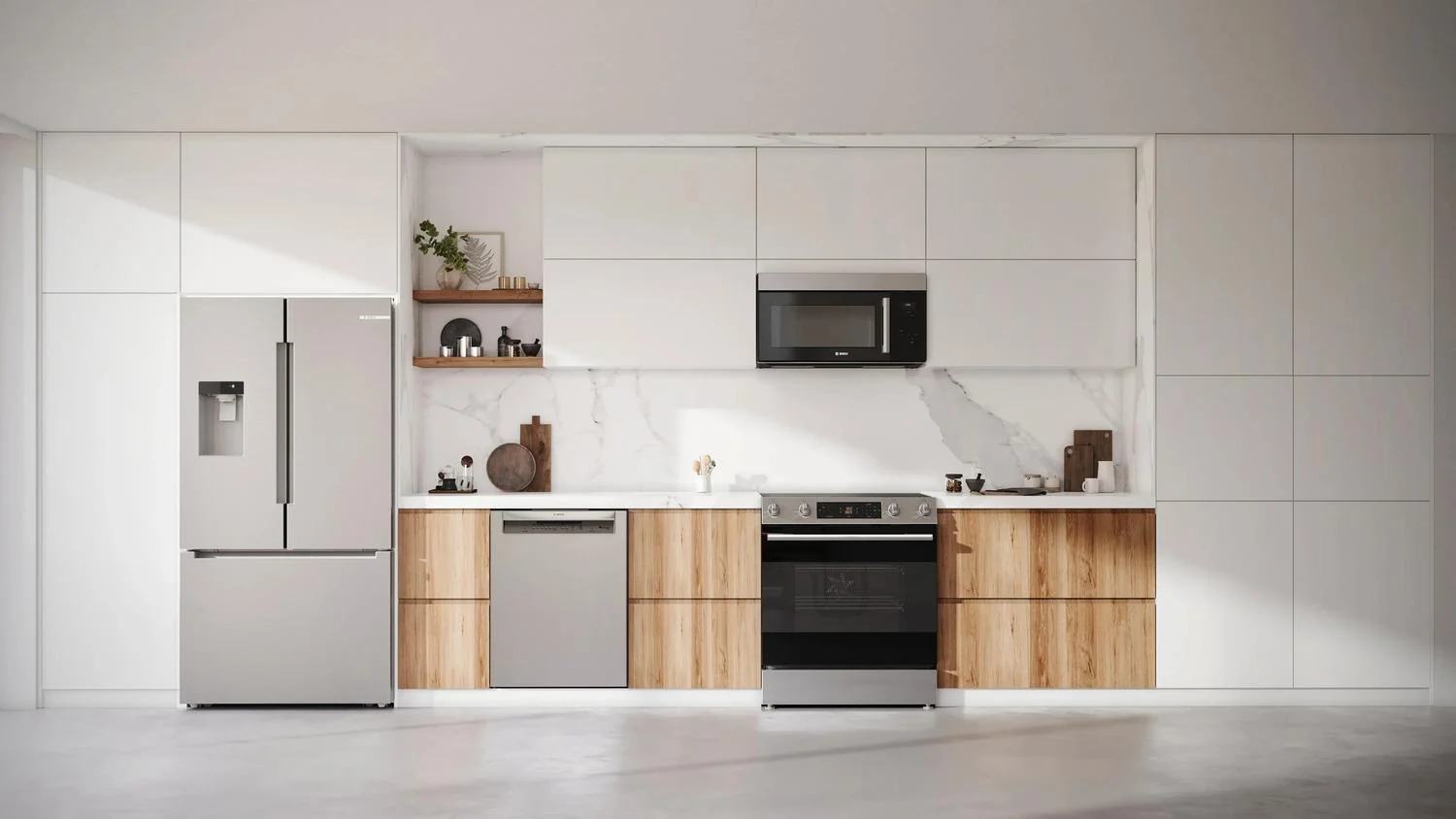 Bosch HEF1050MU 100 Series, Freestanding electric cooker, 30'', Stainless steel - Image 3