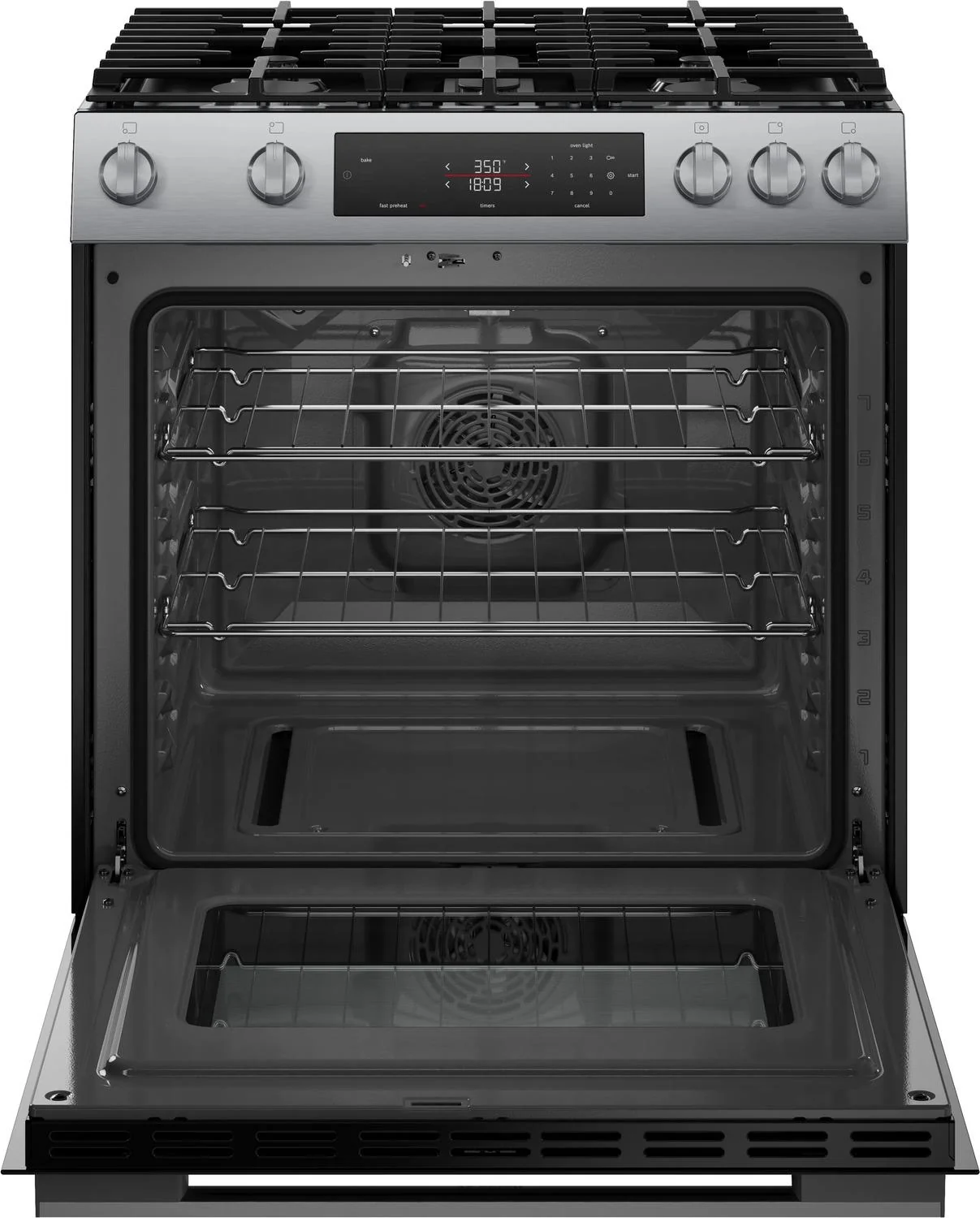 Bosch HGF1050MUC 100 Series, Freestanding gas cooker, Stainless steel - Image 13