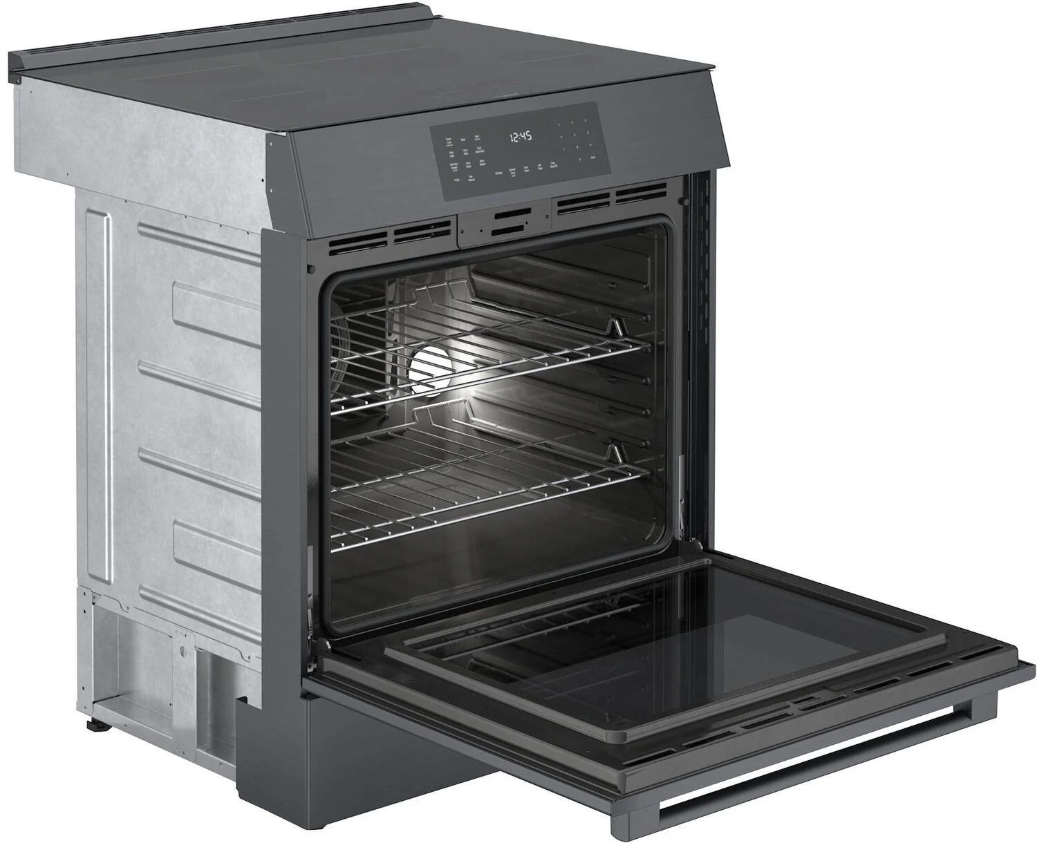 Bosch HII8047U 800 Series, Induction slide-in range, 30'', Black stainless steel - Image 12